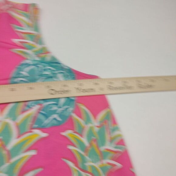 Simply Southern Stretchy Sleeveless Dress Pineapple Print Summer Pullover Small - Picture 7 of 10